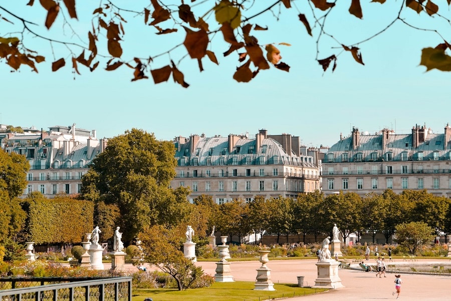 Living in Paris France