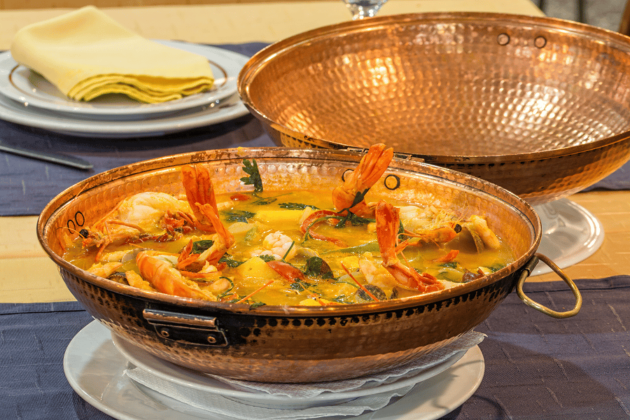 Portuguese food Cataplana