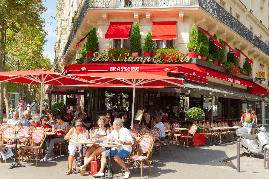 Cafe in France