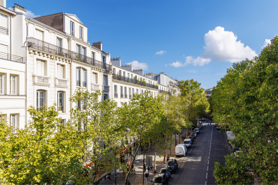 Living in Paris France