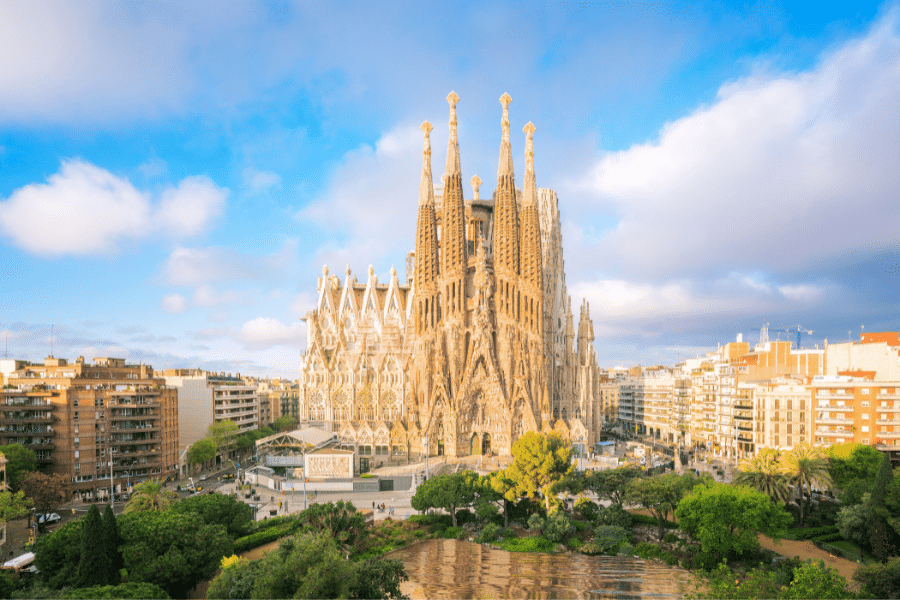 Barcelona Spain Sagrada Familia