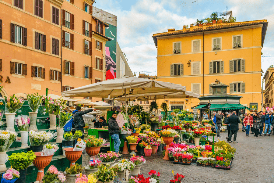 Campo de Fiori Rome Italy