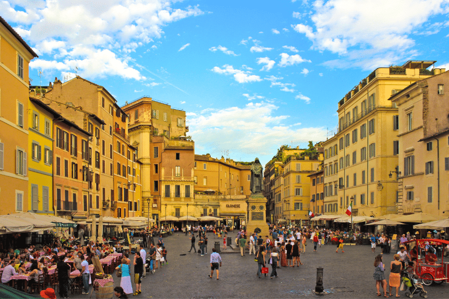 Campo dei Fiori Rome Italy
