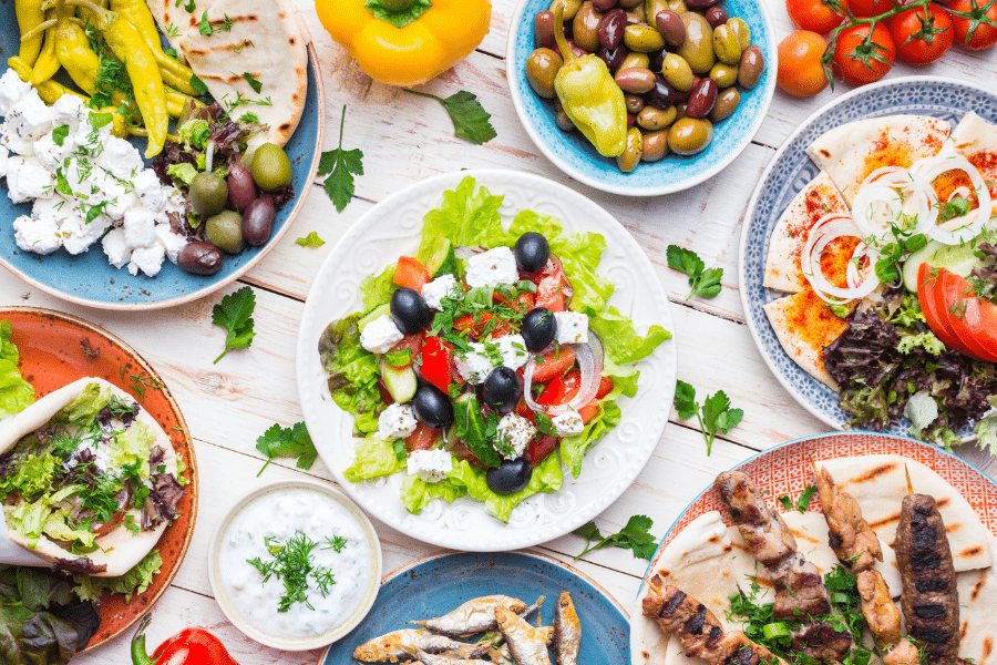 Greek food