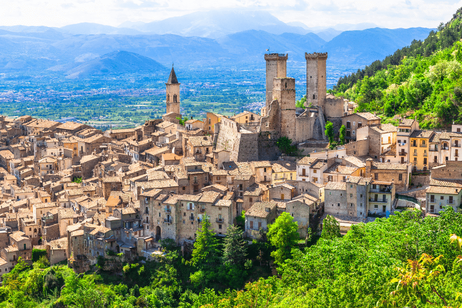 Pacentro Abruzzo Italy