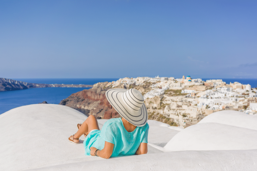 Woman in Greece
