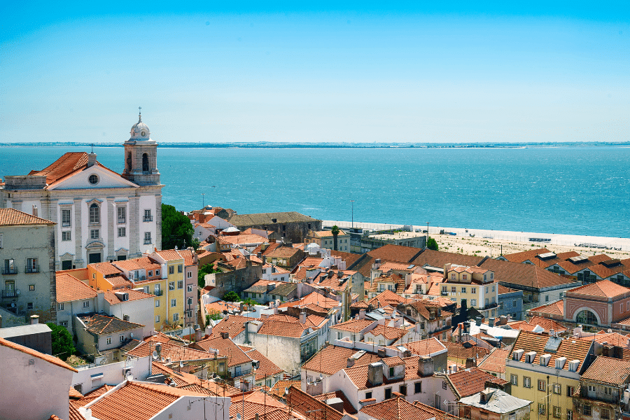 Almafa neighborhood Lisbon Portugal