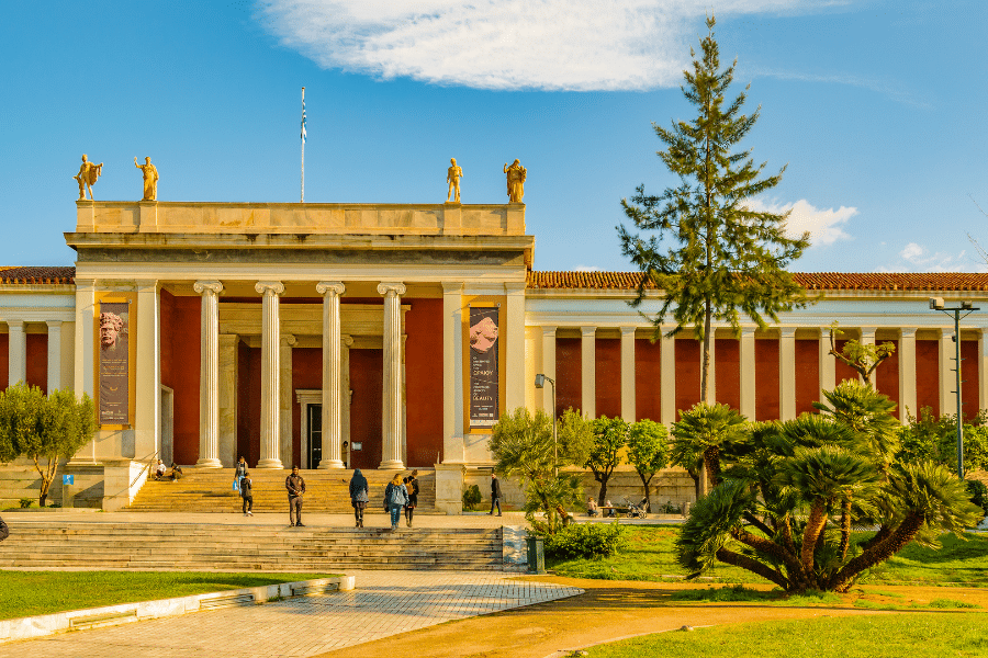 Archeological Museum of Athens Greece