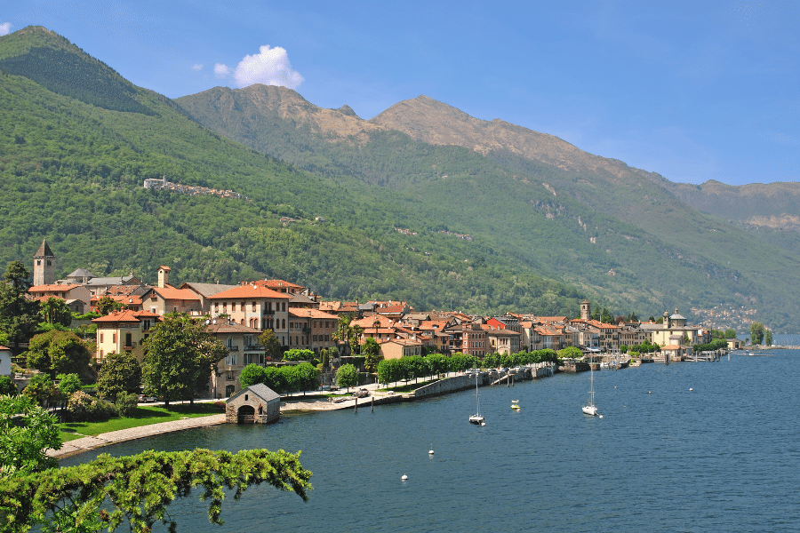 Lake Maggiore Piedmont Italy