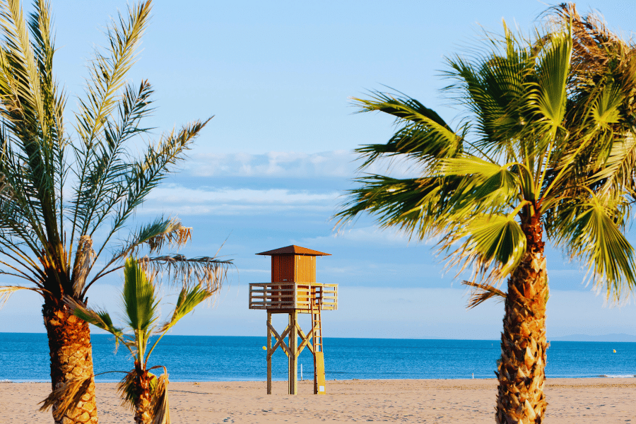 Narbonne Beach France